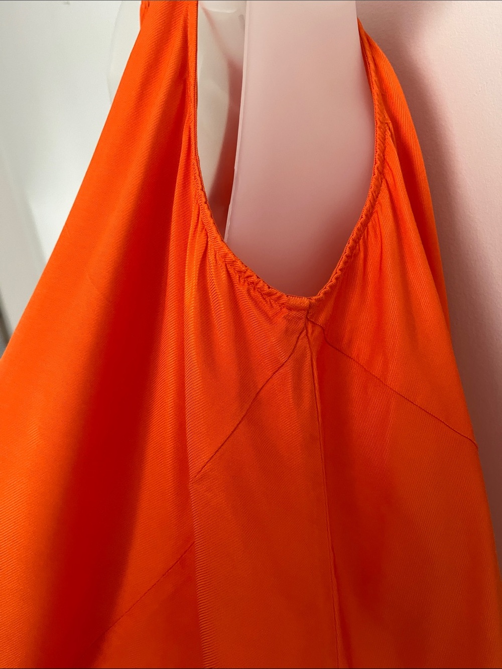 Maeve Bright Orange Spaghetti-Strap Cami - Picture 5 of 8